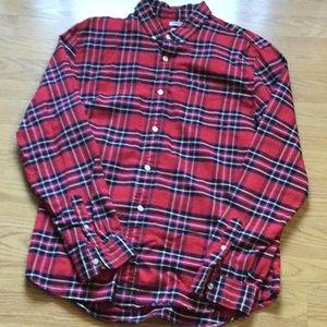 Long Sleeve Button Down Casual Flannel Shirt